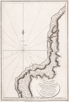 Plan of la Baie d'Estaing